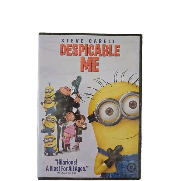 Despicable Me (DVD, 2010)Rated PG 1hr 35 Min Starring Steve Carell Hilarious - Picture 1 of 2